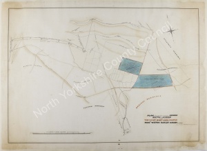 Historic map of Redmire, Bolton & Leyburn 1851